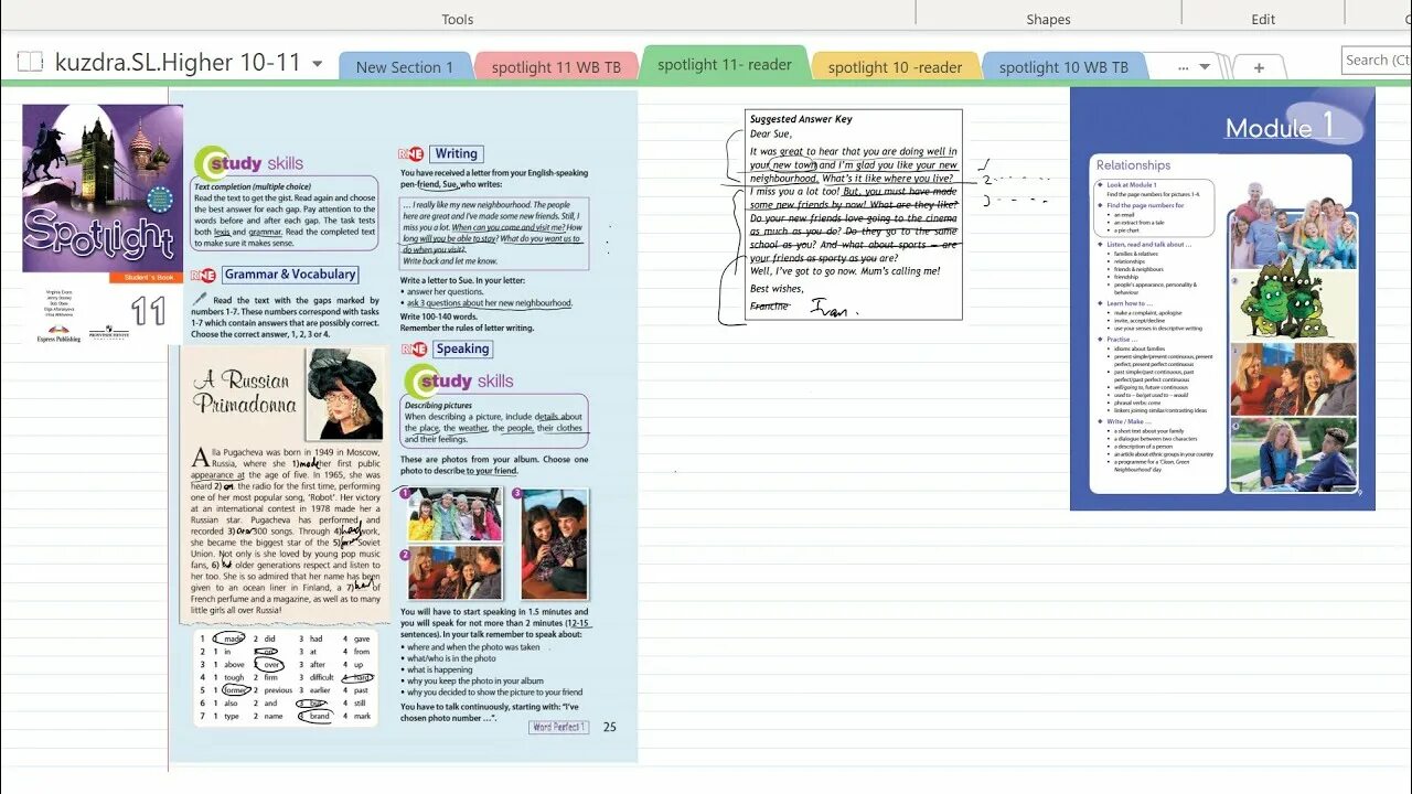 Spotlight on exams module 1. Spotlight 11.