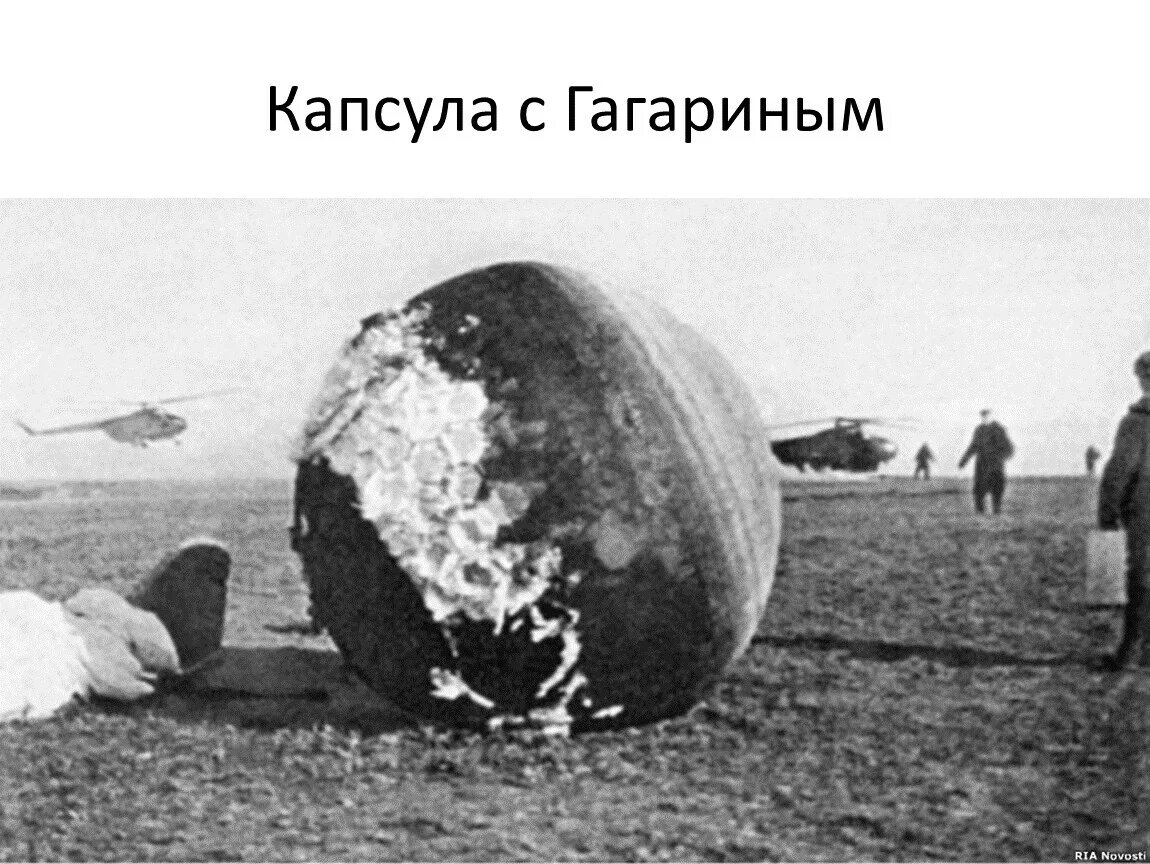 Как приземлился гагарин после первого полета. Спускаемый аппарат Восток 1 Гагарина. Приземление Гагарина 1961.