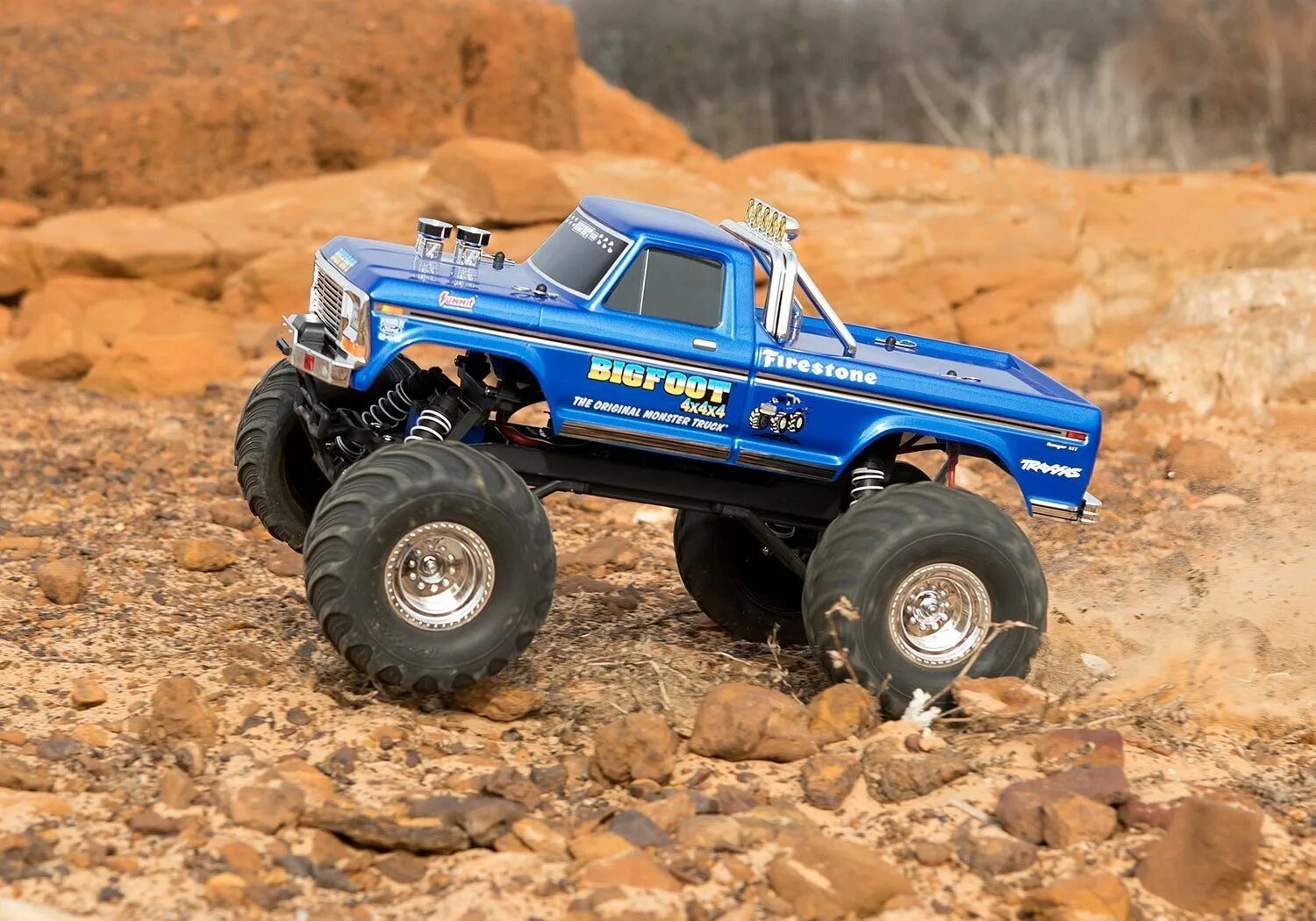 Траки на радиоуправлении. Traxxas Bigfoot 1/10 2wd. Радиоуправляемая машина бигфут. Traxxas Bigfoot Monster 1:10. Traxxas Bigfoot.