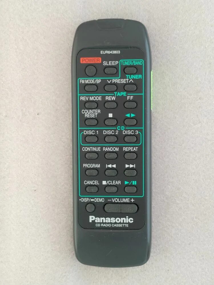 Пульт panasonic rx