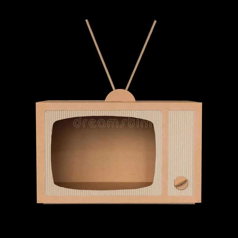 Телевизор из картона. Бумажный телевизор. Телевизор из коробки. Телевизор из картонной коробки.