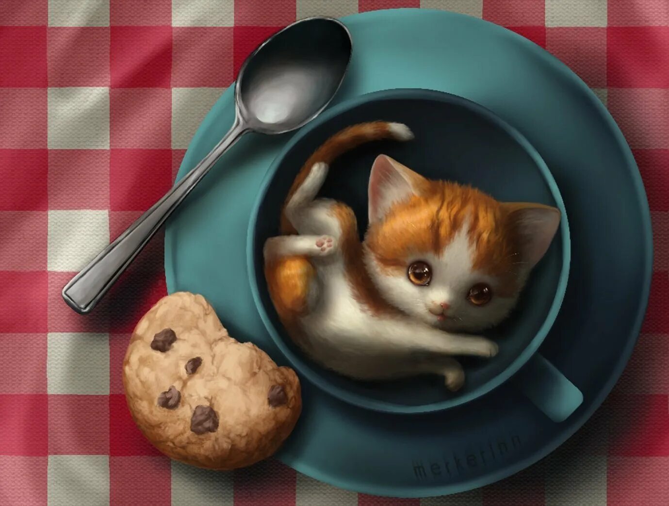 Картинки милые с котиками доброе. Котик с едой. Кот с печеньем. Милые котики с едой. Котик с печеньками.