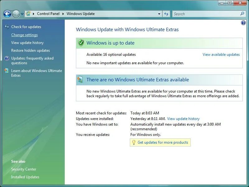 1 update available. Центр обновления windows vista. виндовс виста центр обновлений. windows vista update. установщик windows vista.