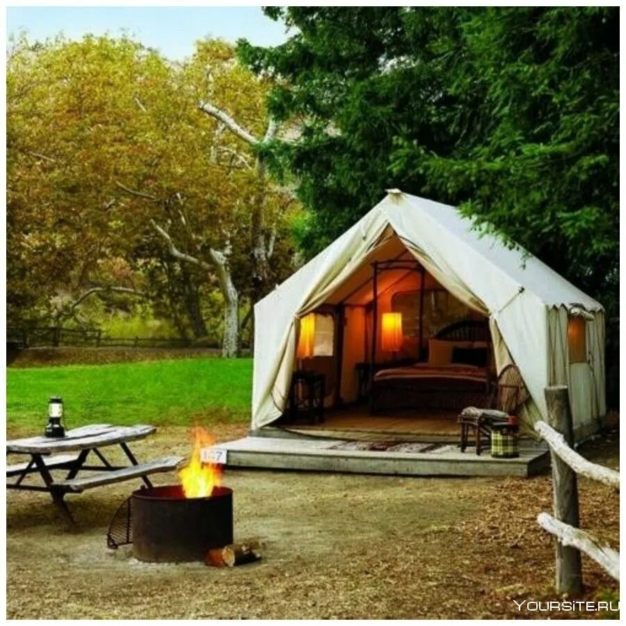 Организация отдыха на природе