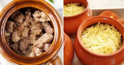 Филе курицы в горшочках