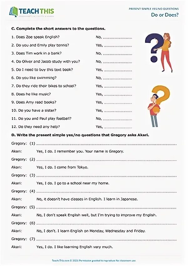 Complete the questions and short answers. Past simple Yes no questions Worksheets. Short answers exercises. Can short answers Worksheets. Yes no questions to be.