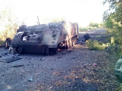 Видео боя бтр