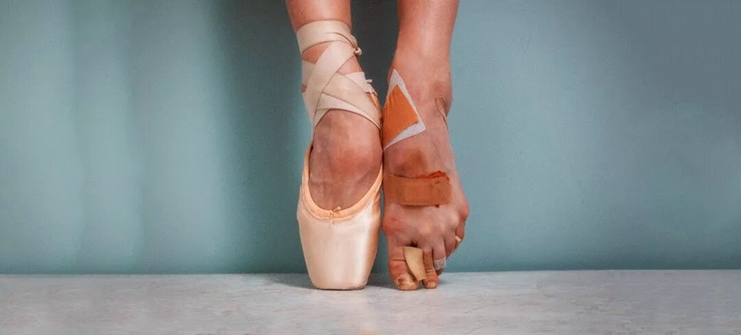 как выглядят ноги балерины