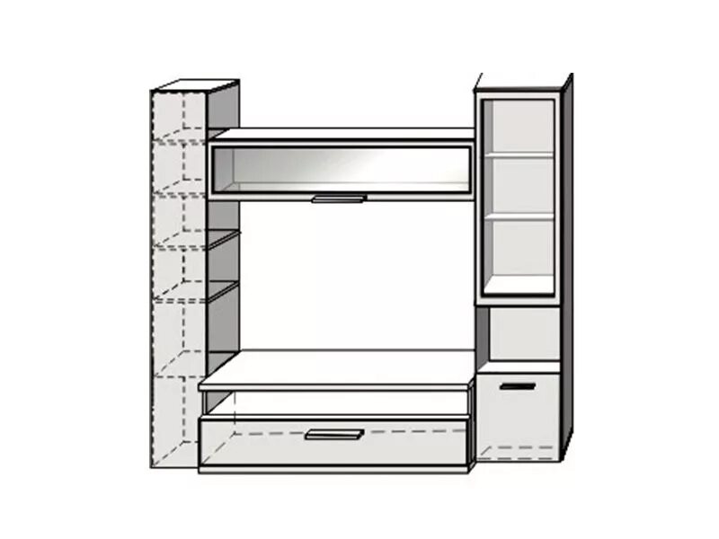гостиная ника. стенка соло 2 боровичи. гостиная «марта-20», «атланта». стенка гармония-2 (венге/дуб млечный). стенка мини 2.