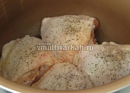 Филе бедра в мультиварке