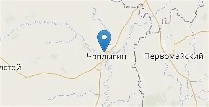 Карта осадков чаплыгин