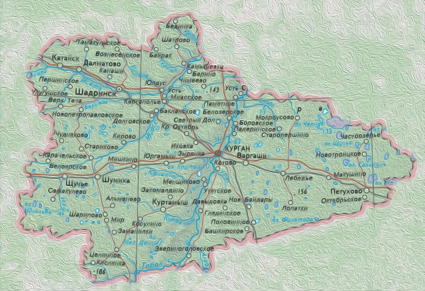 Карта курганской области с городами. Реки Курганской области на карте. Река Чумляк Курганская область. Карта Курганской области. Карта Шатровского района Курганской области.