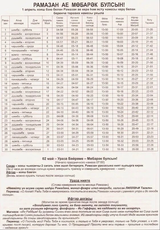 Месяц Рамадан. Расписание времени уразы. Календарь уразы. Расписание держания уразы. Ураза 2024 расписание самара