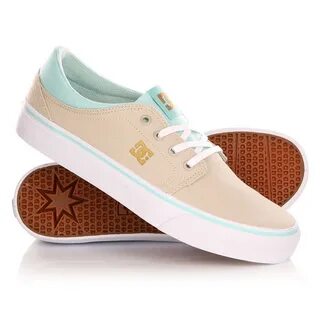 Светло желтые женские кроссовки dc shoes