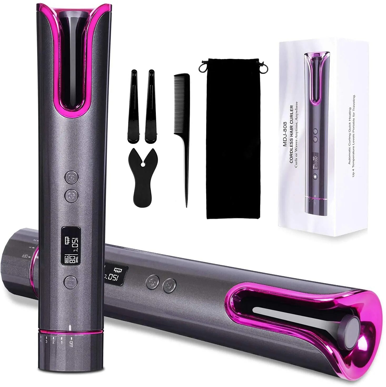 Automatic curler. Автоматическая завивка Cordless Automatic Curler. Cordless hair Curler MDJ 808. Ramindong hair Curler Rd-060. Enchen Cordless Automatic hair Curler e4.