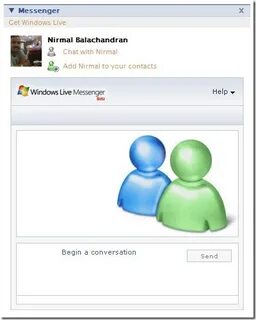 Messenger веб