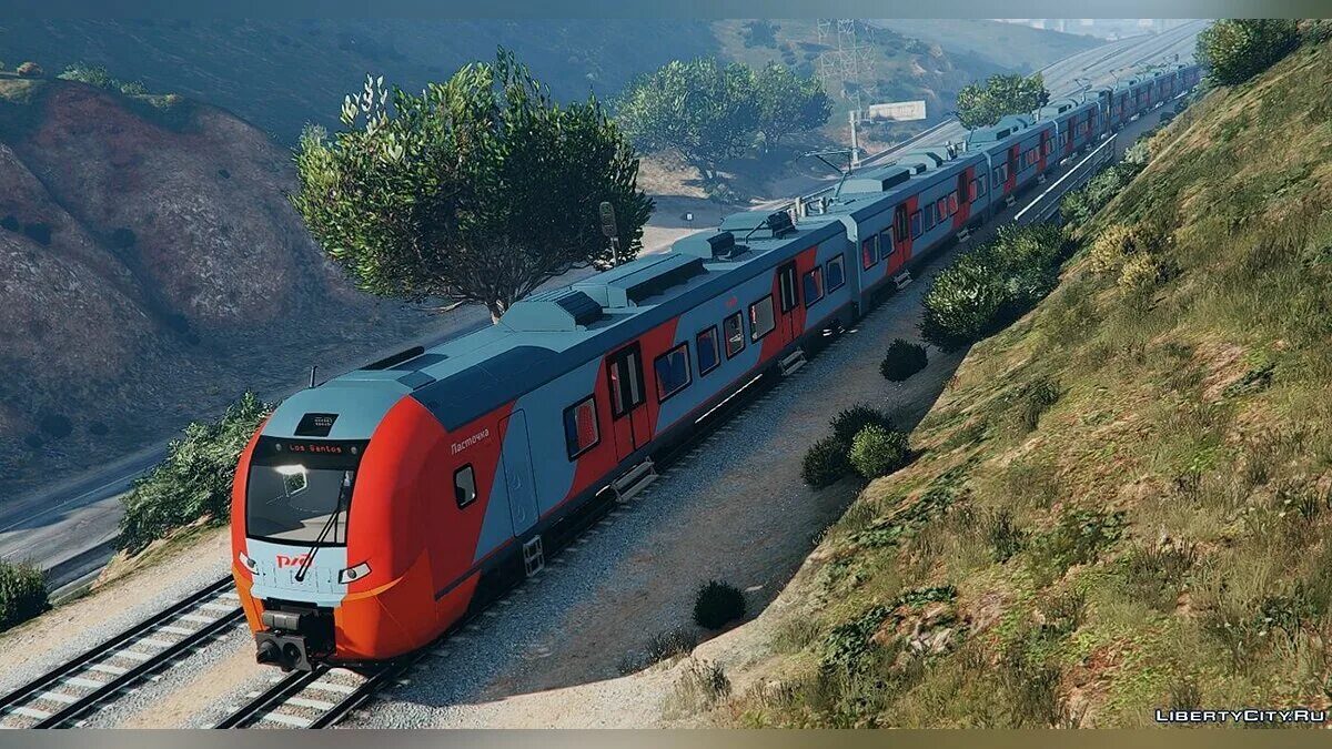 Поезд до 5 км. Siemens Desiro Rus Ласточка. Siemens Desiro Rus GTA 5. ГТА 5 поезд Ласточка. Поезд ГТА 5.