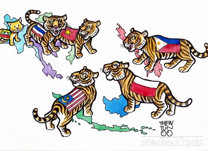 Четыре азиатских тигра