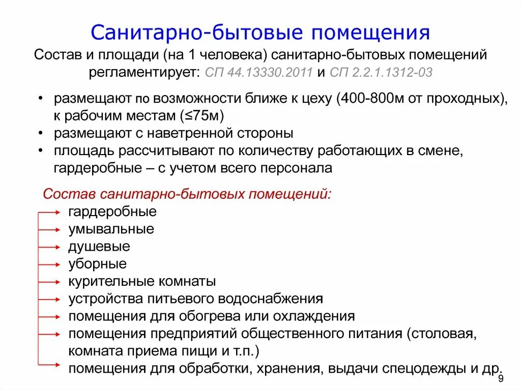 Оборудование санитарно-бытовых помещений. Оборудование и размещение санитарно бытовых помещений. Состав санитарно-бытовых помещений. Требования к санитарно-бытовым помещениям на производстве. Санитарно бытовое обслуживание работников организаций