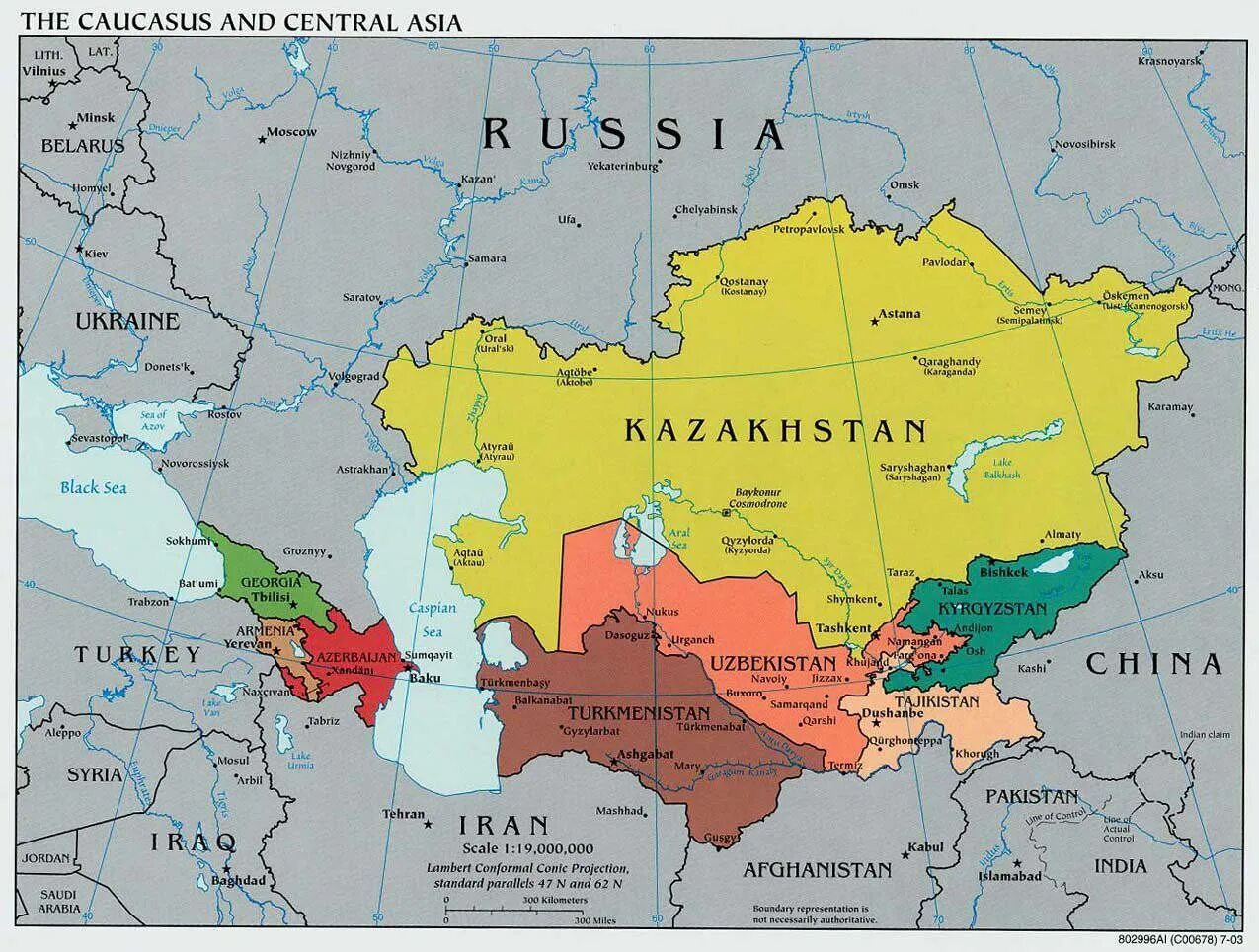 Средняя Азия карта средней Азии. Карта средней Азии и Казахстана. Страны центральной Азии на карте. Центральная Азия страны ЮНЕСКО.