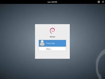 Debian установка gnome