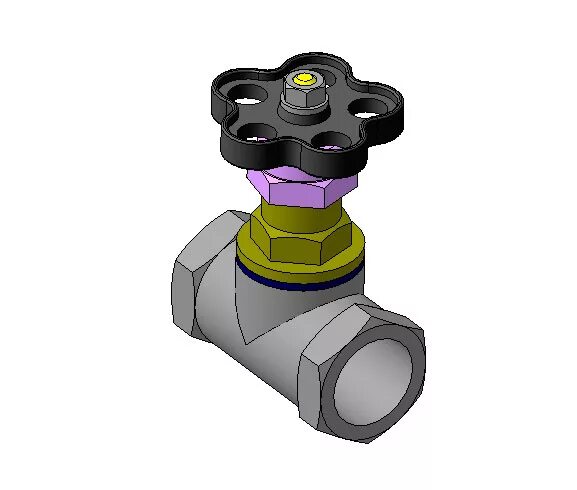 Водопровод вентиля. Вентиль тройник компас 3д. Водопроводный вентиль q25. Вентиль компас 3d. 3d модель вентиля Valve.