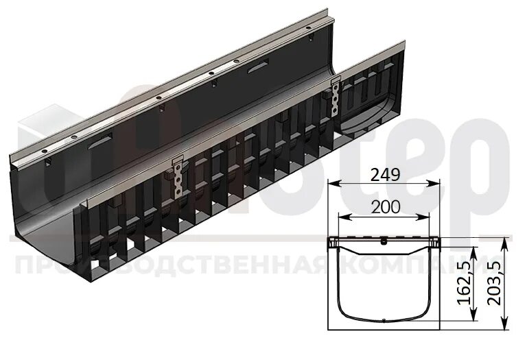 Лотки лв размеры