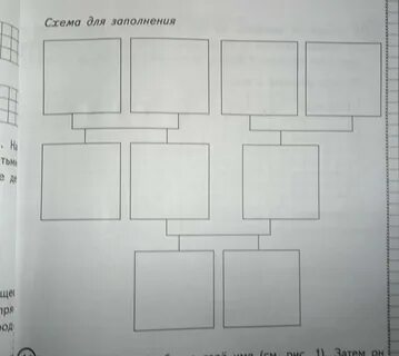 Прочитай текст и изобрази семейное дерево