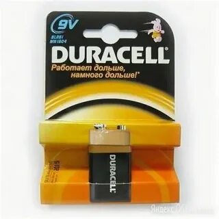 Батарейка duracell 6lr61 1bl 6lf22 1bl