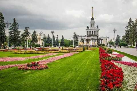 Вднх летом