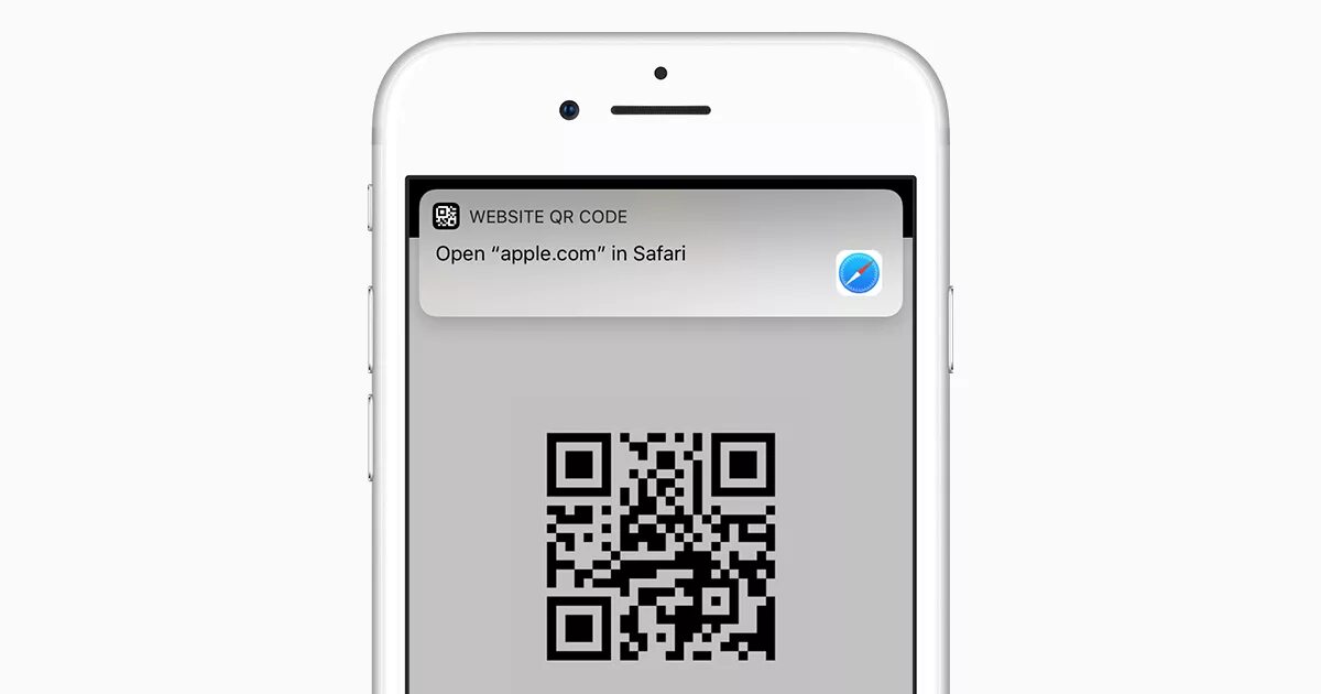 Открыть приложение qr