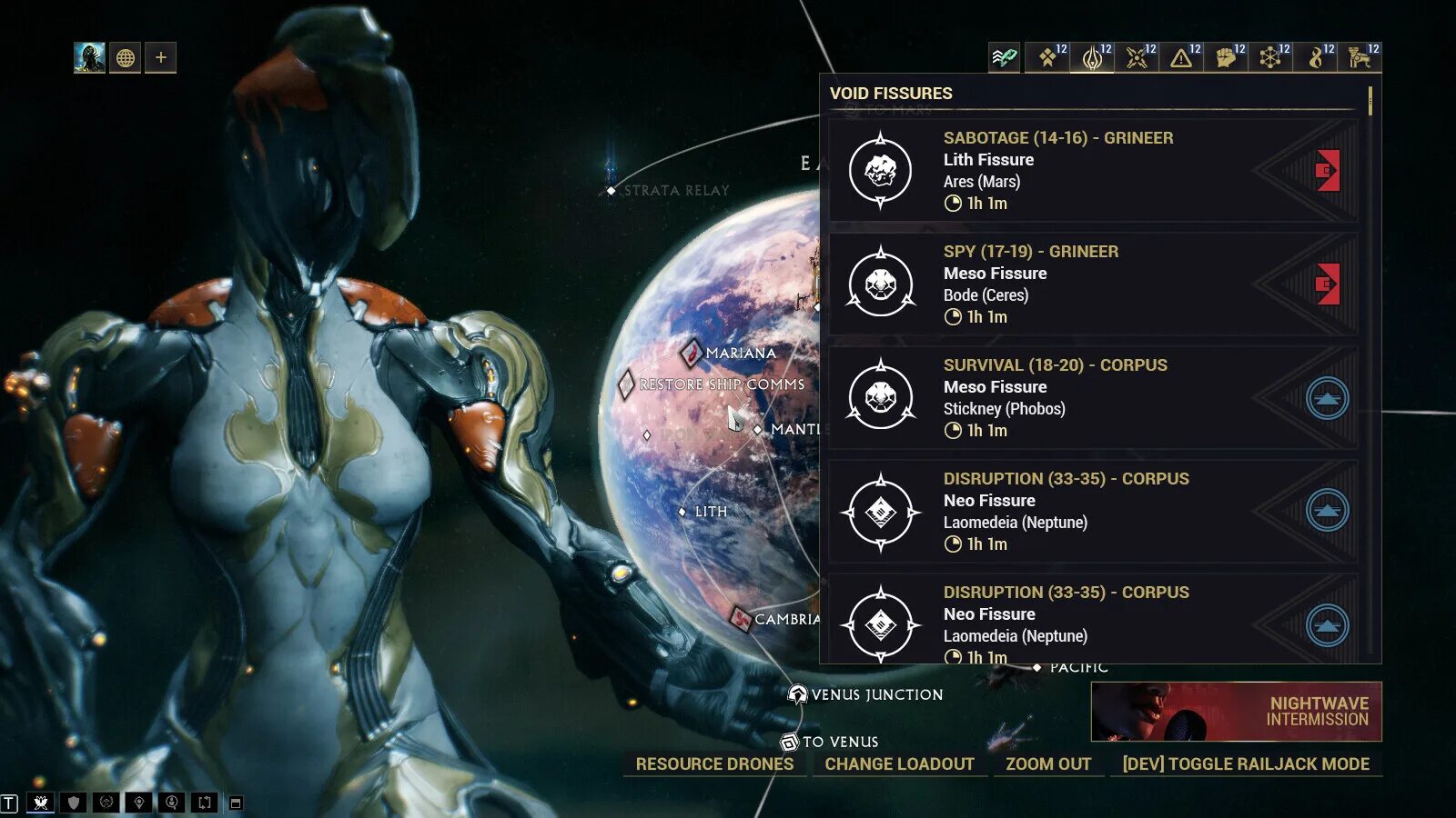 Warframe чат
