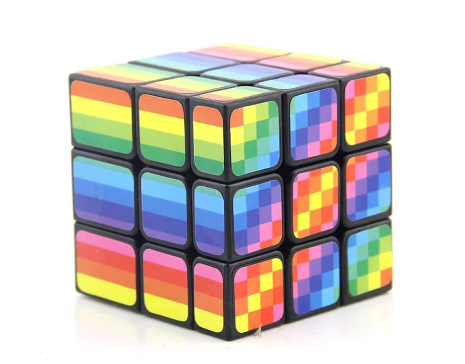 Цвета рубика. Кубик рубик 3 на 3. Оригинальный кубик Рубика 3х3 Rubiks. Расцветка кубика Рубика 3х3. Головоломка кубик Радужный MOYU Mirror Blocks Rainbow 3x3.