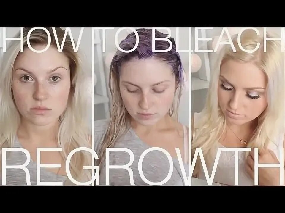 Blonde home. Тач ап макияж. home dye.