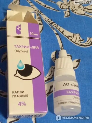 Аналог капель таурин