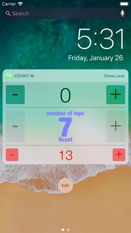 Click ios. Полезные виджеты на айфон. count widget. приложение счетчик ios. гигрометр всджет на айфон сяомм.