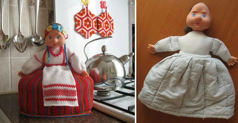 Ярмарка Мастеров - ручная работа, handmade Баба на чайник, Куклы, Грелка