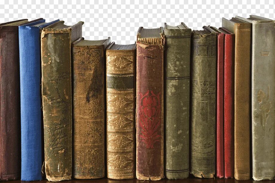 Стоящие книги картинки. Корешок книги. корешки старинных книг. книги в ряд на прозрачном фоне. стопка книг на полке.