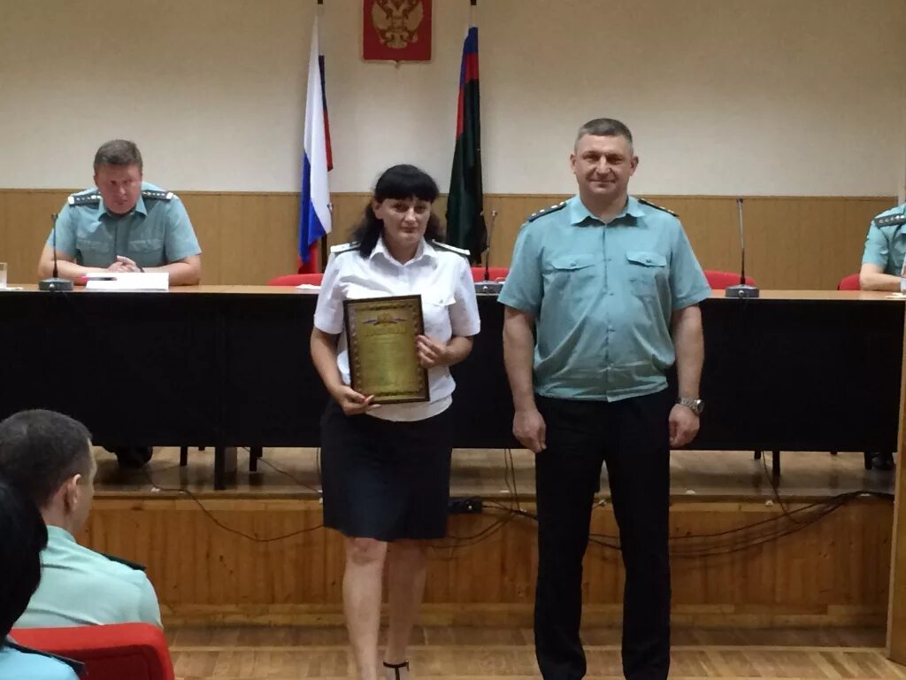 Торжественное награждение сотрудников ФССП. Приставы старого Оскола.