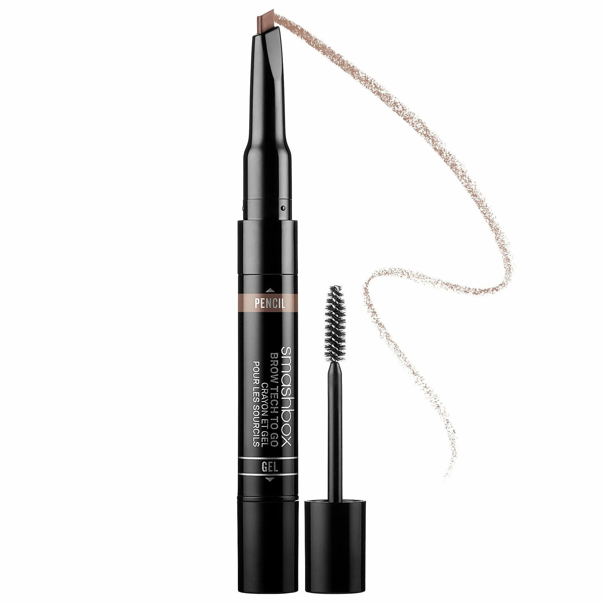 Smashbox Brow Tech гель. Для бровей Smashbox Brow Tech. Brow Tech to карандаш для бровей brunette 0,2 гр + 2,9 гр. Smashbox карандаш для бровей. Go pencil