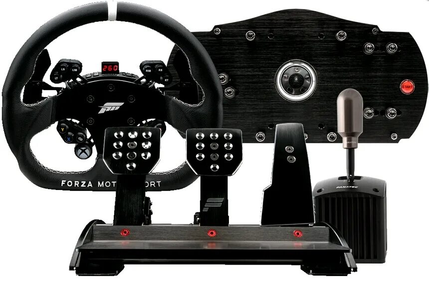 Купить игровой руль с педалями и коробкой. Руль Fanatec CSL Elite Racing Wheel. Fanatec Clubsport SIM Racing. Руль Fanatec для Xbox. Руль Fanatec Ferrari.