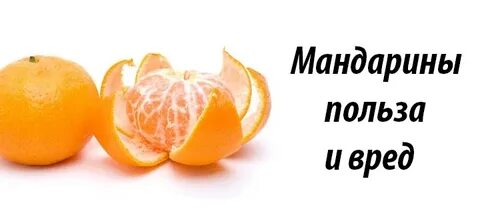 Польза мандаринов для организма женщины