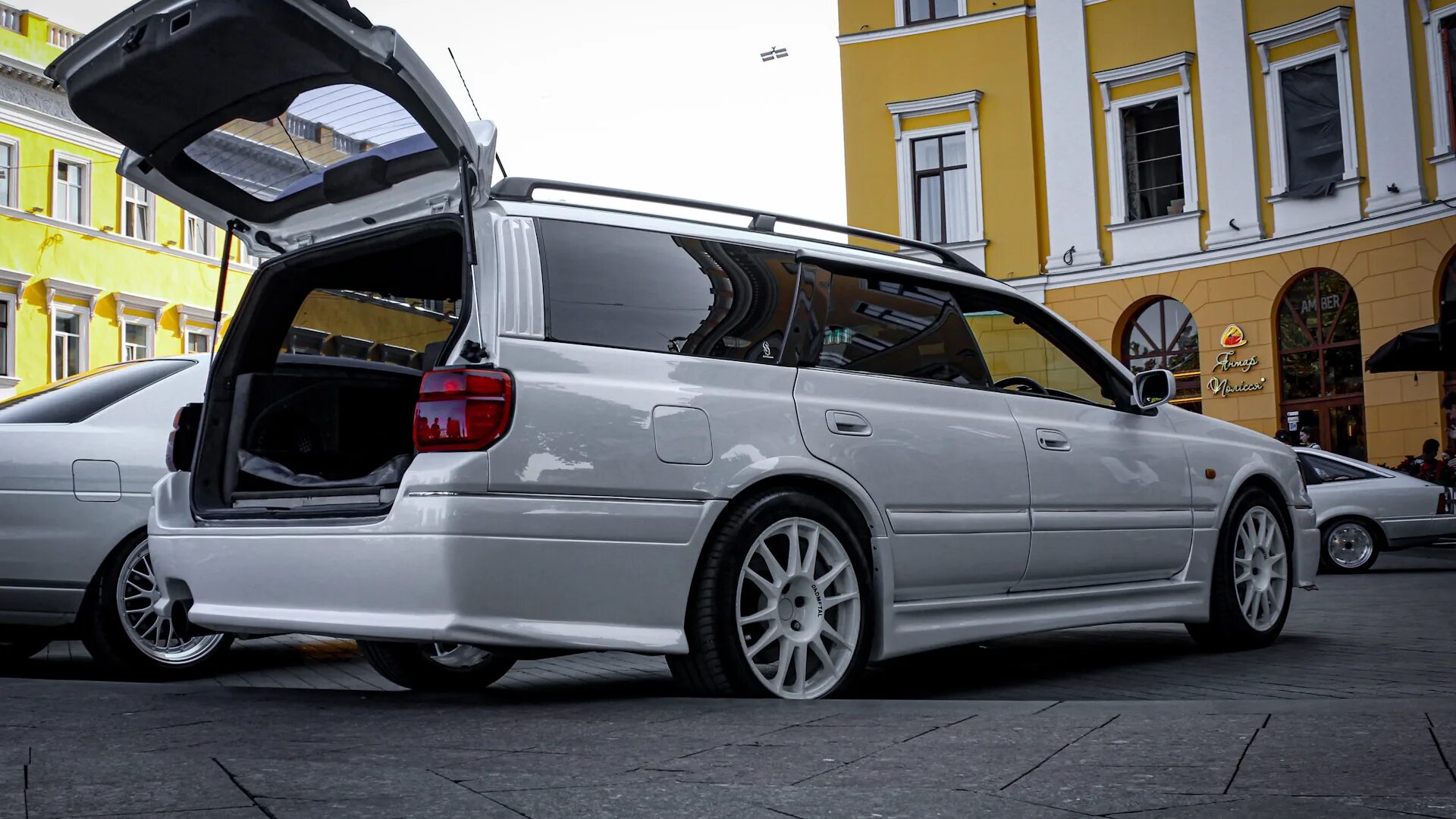 Nissan Stagea 2. Nissan Stagea wc34. Stagea 34. Обвес Nissan Stagea 34. Какой стейдж