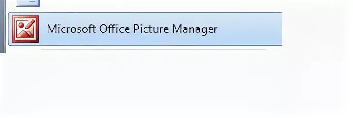 Microsoft office picture manager