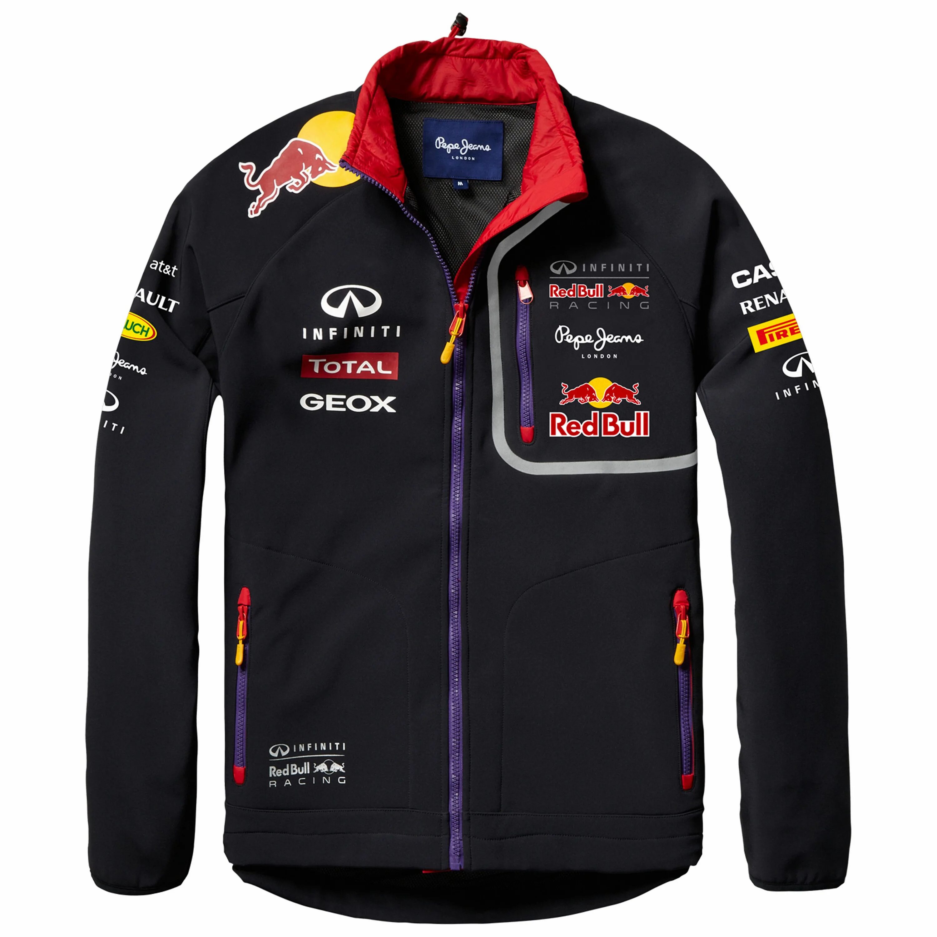 Одежда формула 1. Pepe jeans red bull racing softshell jacket team. куртка ред булл формула 1. red bull racing honda костюм. мерч f1 red bull.