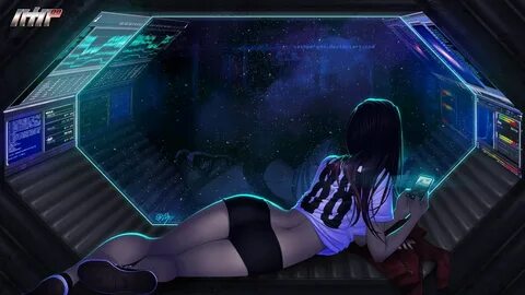 88 Girl Anime Girls #cyberpunk #Futuristic sexy anime #space #Vashperado #1...