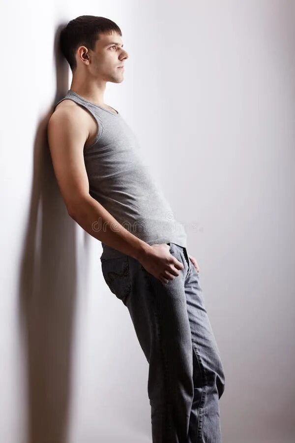 Young handsome guy stock photo. Image of fashion, model - 18214706