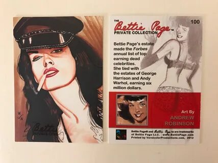 #51-#100 THE BETTIE PAGE PRIVATE COLLECTION SET 2 Complete Card Set in TIN +CK