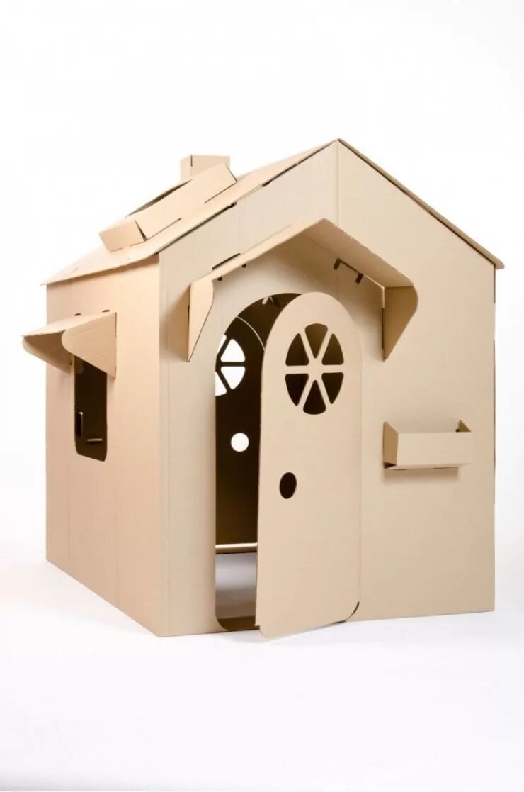 домик из картона. домики из коробочек. маленькие домики из картона. домик из картона для поделки. дом из картона маленький.