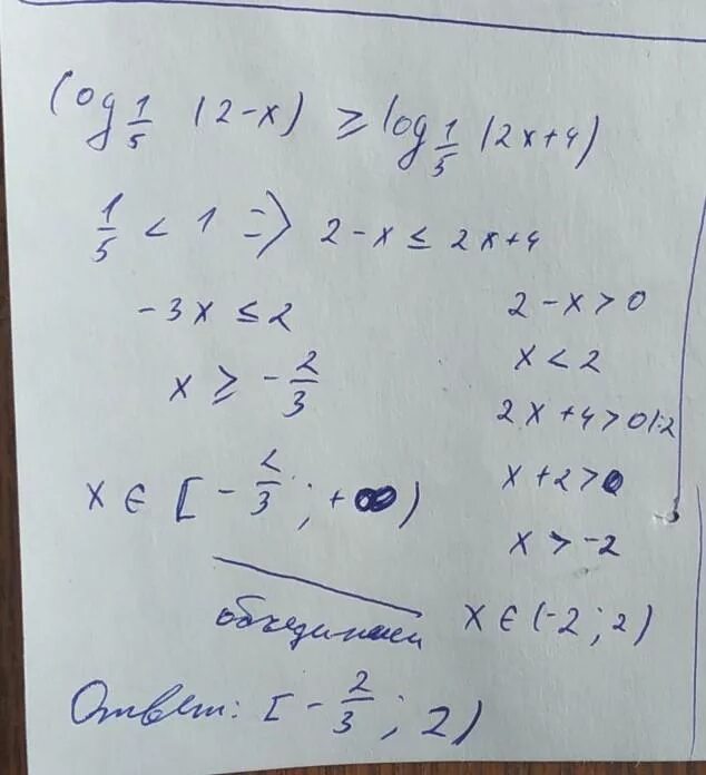 -Х больше или равно 1. Log1 4 2x-5 больше -1. Log(2-5x) больше или равно -2. X больше или равно 4. Log x 2x 2 3x 4 2